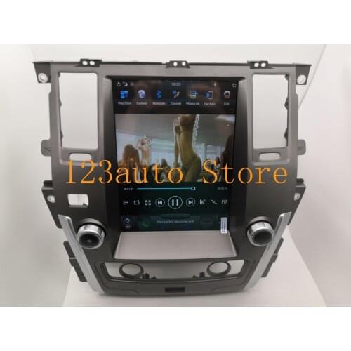 12.1'' Vertical Tesla Style Android 9.0 Car DVD GPS Player navigation for NISSAN PATROL 2010-2018 PX6 CARPLAY HDMI IPS RADIO