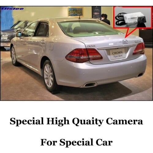 Liislee Car Camera For TOYOTA Crown / Majesta S180 12 S200 13 S210 14 High Quality Rear View Back Up Camera For Fans | CCD + RCA