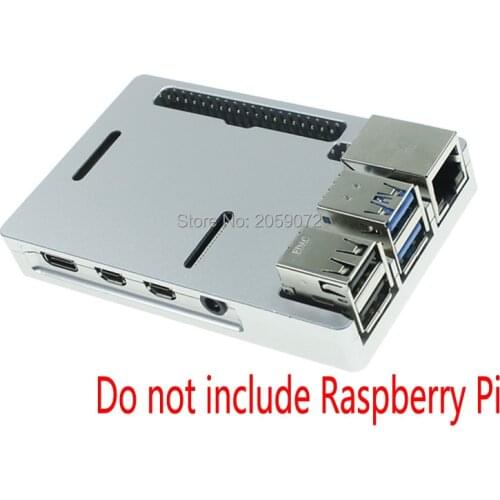 Raspberry Pi 4 Model B Aluminum Alloy Case Cooling Ultra Thin case for Raspberry Pi 4B