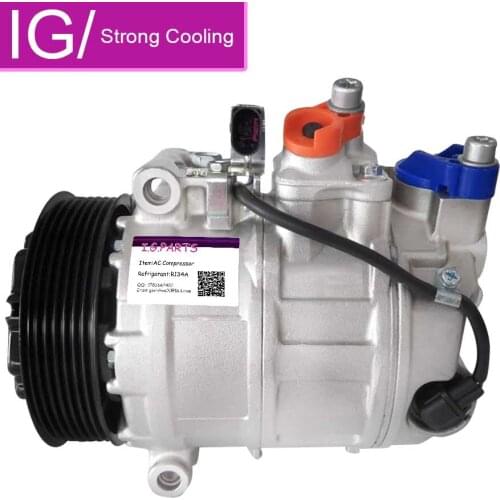 For Porsche ac compressor 7seu17C Porsche Cayenne 4.5 04- Panameras 4.8 09- 7L5820803 7L5820803A 94812601100 94812601101