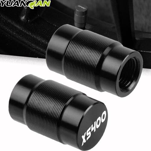 Motorcycle CNC Accessorie Wheel Tire Valve Stem Caps CNC Airtight Covers For YAMAHA XS400 XS 400 1978 1979 1980 1981 1982-1985