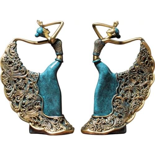 European Ornaments Home Accessories Living Room Porch Wine Cabinet TV Cabinet Office Decoration Crafts Creative Furnishings