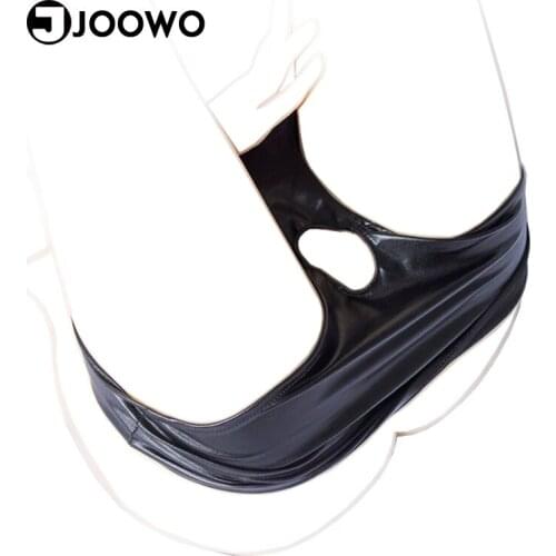 Gay Fetish Sexy Lingerie Open Crotch Pants Sex Toys for Adult Bondage Temptation Briefs