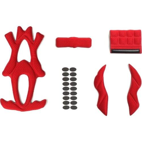 Foam Padding Kit 23PCS Head Protection Liner Inner Protective Pads Bicycle Replacement for Bike Motorcycle Cycling Riding Helmet