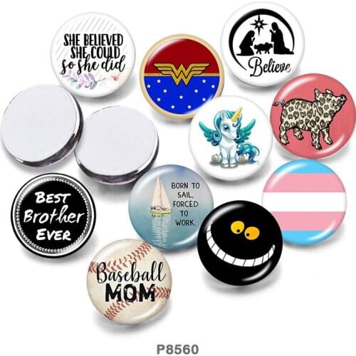 Pattern 12mm/18mm/20mm/25mm/30mm Round Glass Cabochon Flat Back Making Findings P8560