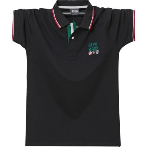 Plus 6XL 5XL XXXXL Men Polo Shirt Summer Brand Clothing Pure Cotton Short Sleeve Polo Men Business Casual Male Polo Shirt