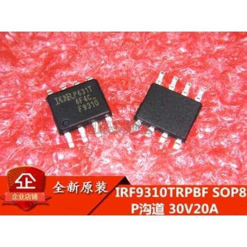Xinyuan 100pcs/lot IRF9310TRPBF SOP-8 30V 20A IRF9310TR SOP IRF9310 F9310 SMD
