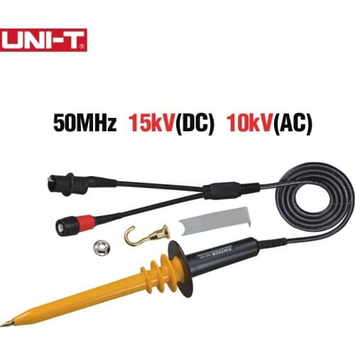 UT-P21 Oscilloscope Probe 50MHz 15kV Passive High Voltage Test Cable Probe Attenuation 1000:1