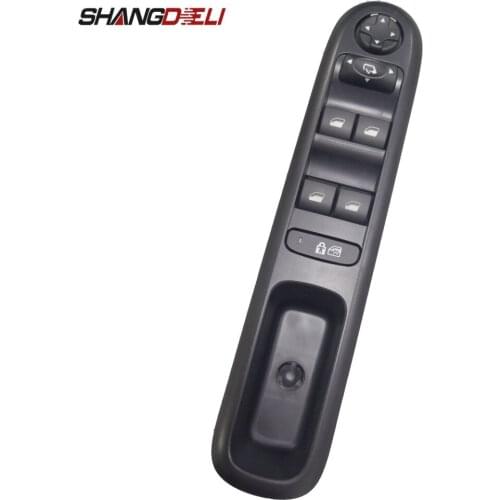 Power Window Control Switch Window Lifter Switch Button Front Left For Peugeot 3008 2009 - 2015 6490X6 96650621ZD