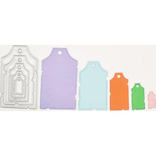 Label cutting mold, scrapbook label, cross decoration, metal cutting mold, DIY, trimming, recording, handicrafts