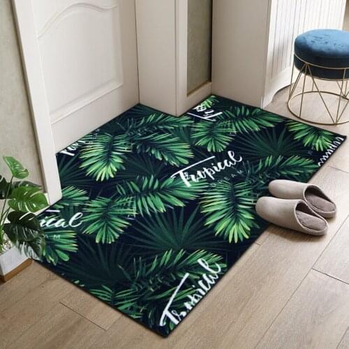 Erasable Carpet Washing Door Mat Entrance Home Use Entrance Door Mat Waterproof Stain-Resistant PVC Floor Mat Non-Slip Door Mat