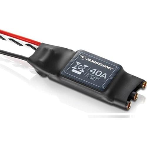 1pcs XRotor 2-6S Lipo 40A Brushless ESC No BEC High Refresh Rate for RC Multicopters 550-650 Class Quadcopter