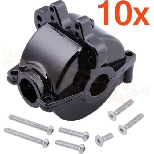 10pcs/Lot Aluminum Diff Gear Housing Hydraulic Transmission Box A949-12 For WLtoys 1/18 RC Car Upgrade Parts