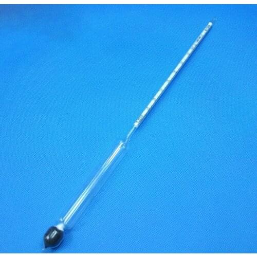 2PCS/lot 0.7-0.8kg/m3 glass Densitometers High quality glass liquid hydrometer densimeter Density Meter