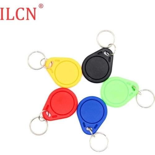 125KHZ ID Blank Card Token Tag Writable Rewritable Keyfobs Key Fob RFID Keychain T5577 T5567 T5200 Access Control Fast Shipping