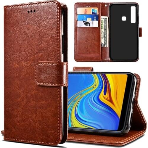 S10 Plus Case For Samsung A9 2018 Case Leather Wallet Cover For Samsung Galaxy A7 2018 A8 A6 Plus J4 J6 J8 S10 Lite Case Coque