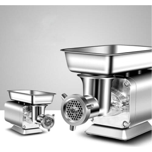 Stainless Steel Electric Meat Grinders Home Sausage Stuffer Meat Mincer Commercial Mincer