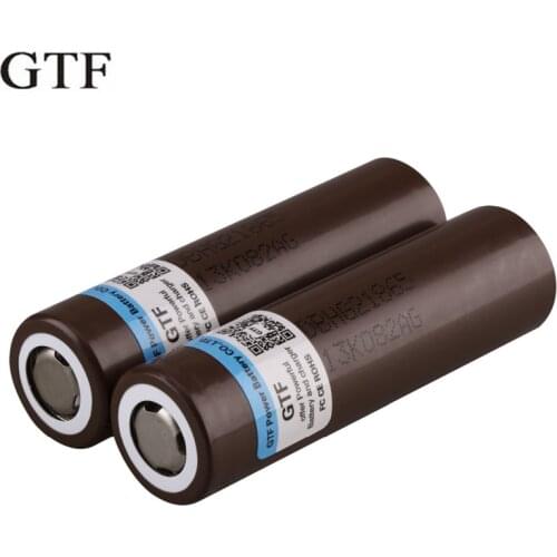 GTF 3.7V 18650 HG2 3000mAh Li-ion Battery Rechargeable battery For flashlight power bank 30A discharge current hg2 batteries