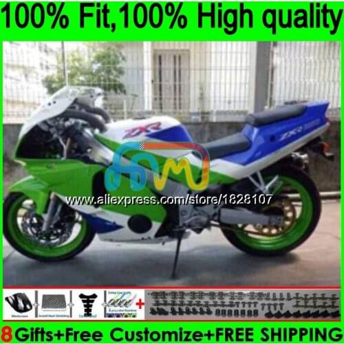 Body For KAWASAKI NINJA ZX-250R ZX250R 89 90 91 92 93 0HM.0 ZX250 R ZX 250R 250 R 1994 1995 1996 1997 Fairing Kits Glossy Green