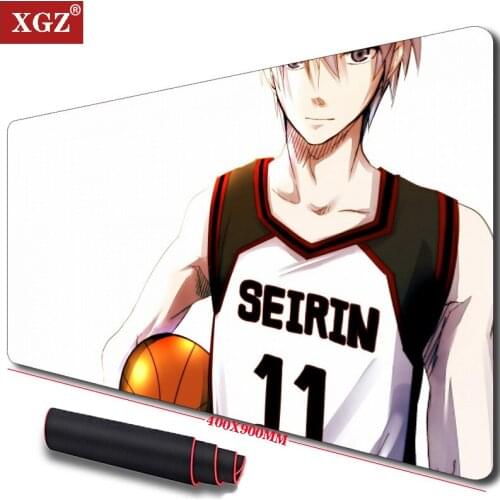 XGZ Basketball Team Mouse Pad Large Seam Mouse Pad Large Table Pad Mouse Pad XL Game Pad Office Work Anti-slip Mat/Game 90x40cm