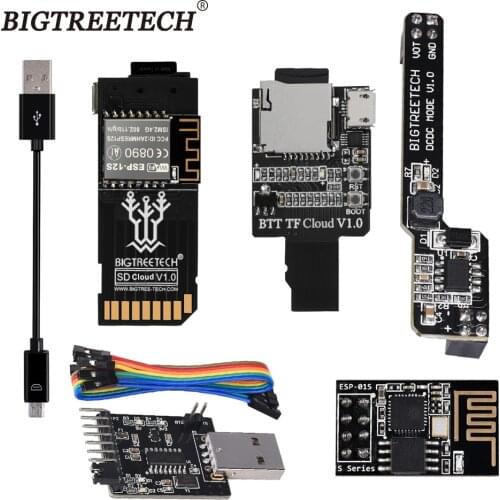 BIGTREETECH ESP-01S WIFI Module TF Cloud SD Cloud DCDC Mode BTT Writer For SKR V1.4 Turbo Ender 3 3D Printer Parts