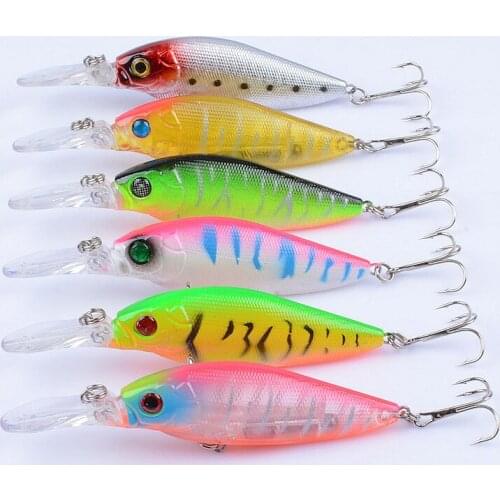 Lure Bait 6 Color Combination 11cm 11.7g Minnow Plastic Hard Bionic Fake Baits Pesca Casual Fresh And Seawater Fishing Tool