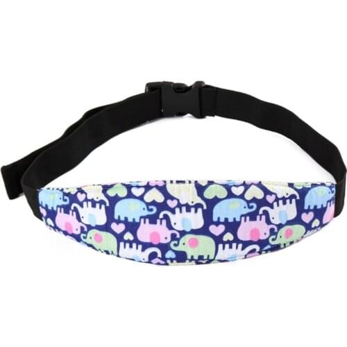 Q9QB Baby Car Seat Head Support Adjustable Fastening Belt Sleeping Positioner Head Band Strap for Toddler Kids Child