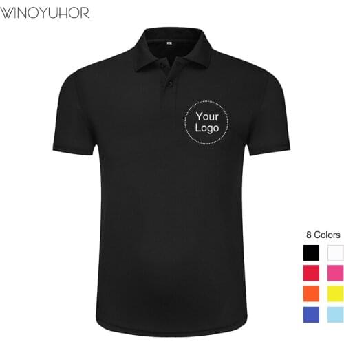 DIY Logo Name Letters Print Polo Shirts Baby Kids Summer Casual Short Sleeve Boys Girls Customize Tops Clothing 3-10 Years