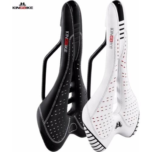 KINGBIKE Bicycle Saddle Bike Saddle Seat Leather Cushion Bicicleta Bicycle Parts MTB Road Mountain Bike Cycling Bicycle Saddle