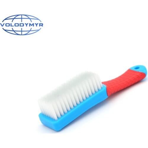 Carpet Interior Rubber Handle Brush Dense Hair Car Cleaning Products Washing Tools for Car Wash Detail Auto Detailing Floor Mat