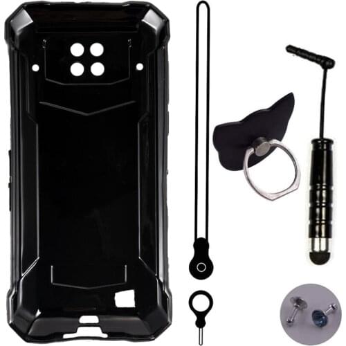 ITien TPU Silicone Protect Cover Phone Case For Doogee n30 S88 Plus S96 Pro Lanyard Ring Pen Gel Shell Etui Skin