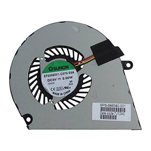 SSEA New CPU Cooling Fan for HP ENVY 4 ENVY 6 4-1000 6-1000 Series laptop SPS 686580-001 DFS541105FC0T EF50060V1-C070-S9A