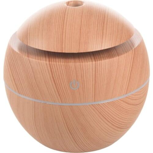 USB Aroma Humidifier ESSential Oil Diffuser Ultrasonic Cool Mist Humidifier Air Purifier 7 Color Change LED Night light for Offi