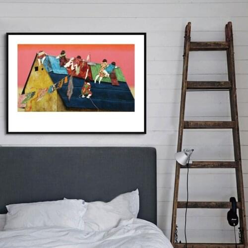 Japanese Ukiyoe for HD canvas Painting Poster Wall Art Prints Japanese Style Art Print For Living room decor Picture Pop Art