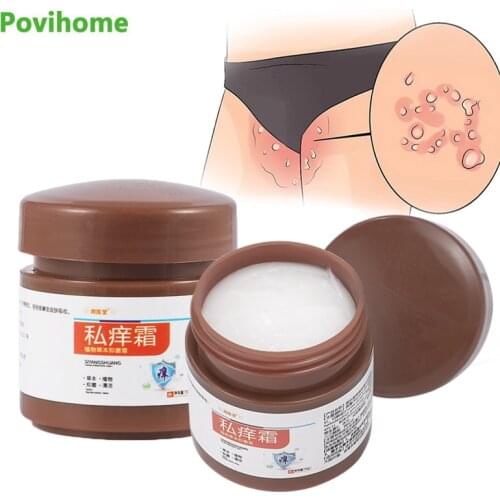 1Pcs 15g Men Women Private Antipruritic Ointment Inner Thigh Vulva Anti Itch Cream Dermatitis Psoriasis Eczema Skin Care Plaster