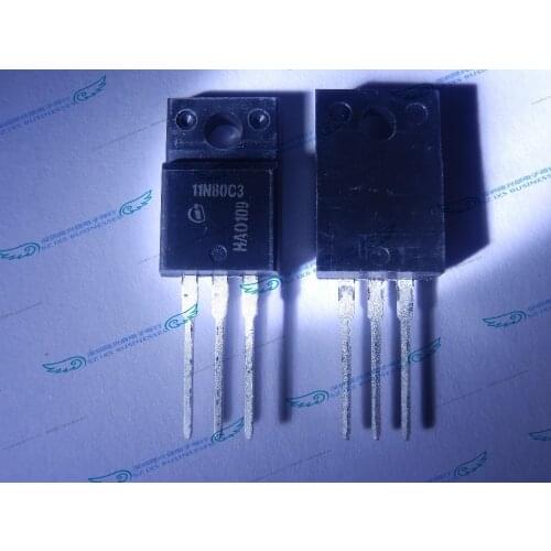10PCS/lot SPA11N80C3 11N80C3 MOSFET N-CH 800V 11A TO220FP