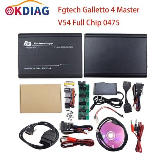 2021 Fgtech Galletto 4 Master V54 Full Chip 0475 FGTech Support BDM Full Function for KESS KTAG fg tech ECU Chip Tuning Program