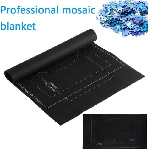 26*46 inch Puzzles Mat Jigsaw Roll Felt Mat Play mat Puzzles Blanket Accessories Portable Travel Storage Bag