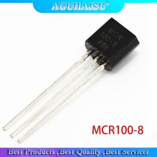 50pcs MCR100-8 100-8 MCR100 TO-92 SCRs 600V 800mA new original