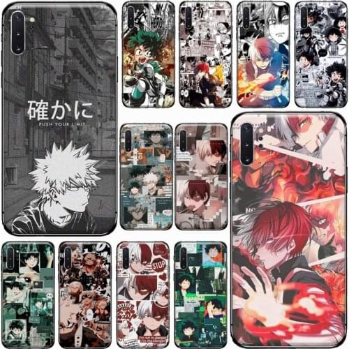 My Hero Academia Deku Cover Phone Case For Samsung Galaxy S8 S9 S10 Plus S10E Note 3 4 5 6 7 8 9 10 Pro Lite cover