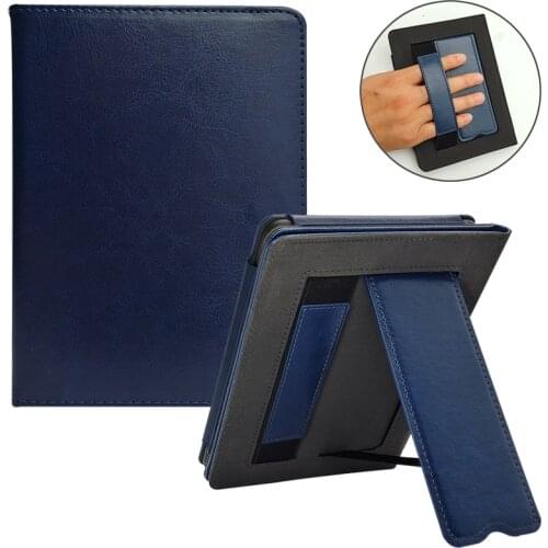 Stand Hand-held Case for Kindle Paperwhite 4 10th Gen 2018 E-book fits KPW4 with Auto Sleep/Wake (Model PQ94WIF)