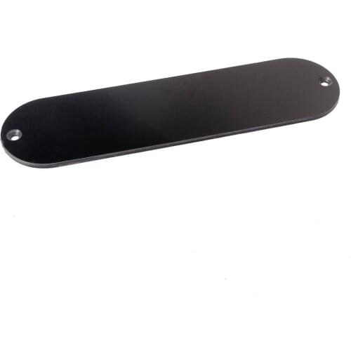 Tooyful Black Plastic Electric Guitar Control Plate for caster Guitar String Musical Instrument Accessory