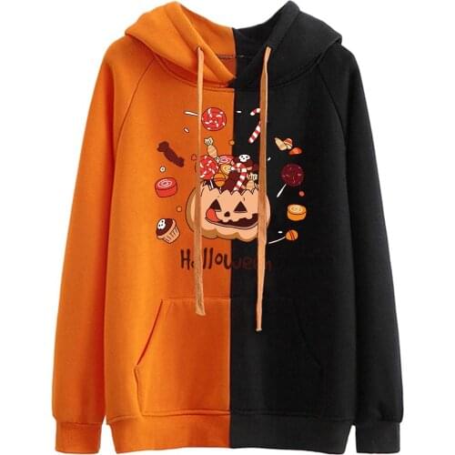 Haikyuu Autumn Mens New Fashion Two Color Stitch Men Hoodies Casual Loose Men Sweatshirt Stranger Thing Halloween Pumpkin Hoodie