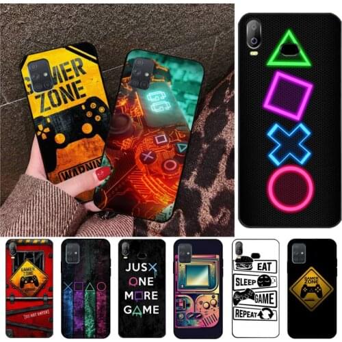 Game console gamer zone Phone Case For Samsung Galaxy A21S A01 A11 A31 A81 A10 A20E A30 A40 A50 A70 A80 A71 A51