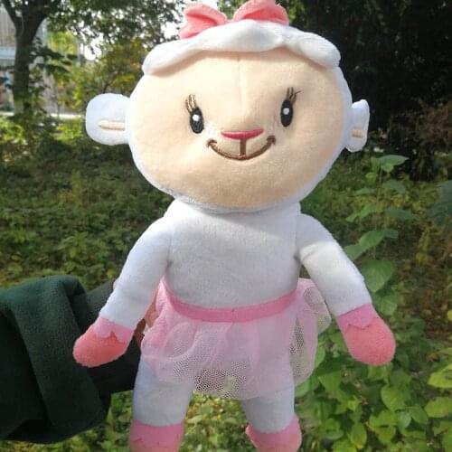 30CM Doc Lambie Plush Toys Lamb Sheep Stuffed Animals Sleeping Doll Soft Toy Kids Christmas Gifts