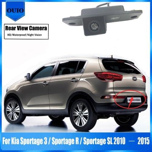 HD rear Camera For Kia Sportage 3 / Sportage R / Sportage SL 2010 2011 2012 2013 2014 2015 Night Vision Parking Reversing Camera