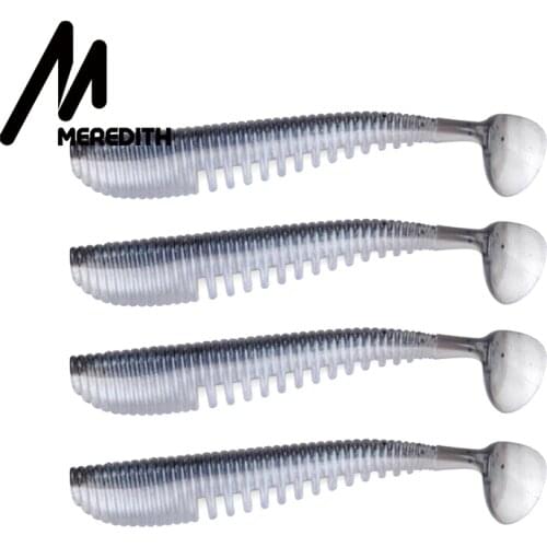 Awaruna Swimbait Wobblers Artificial Fishing Lures Shad Carp Fishing Soft Baits for Saltwater Freshwater Fishing Free shipping