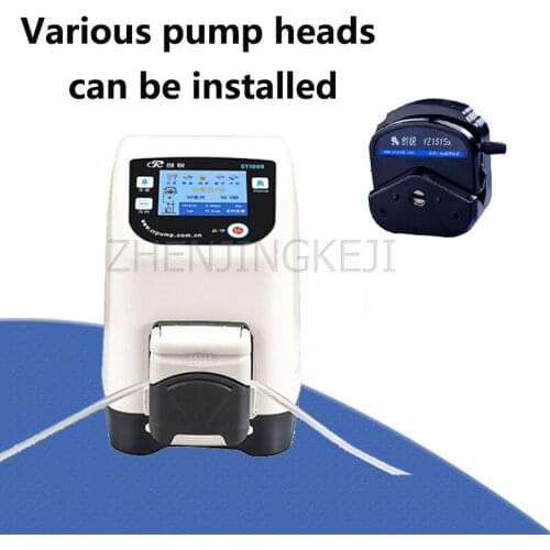 Small Laboratory High Precision Peristaltic Pump Equipment Intelligent Flow Type Liquid Pump Pharmaceutical Food Aqua Industry