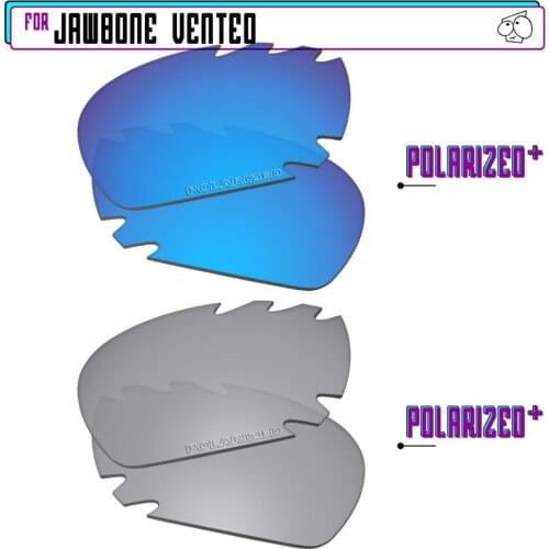 EZReplace Polarized Replacement Lenses for - Oakley Jawbone Vented Sunglasses - Sir P Plus-BluePPlus
