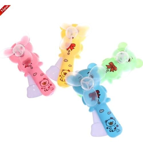 Mini Fan Portable Hand Held Desk Humidification Cartoon Handheld Ventilador Portable Mini Handheld Water Mist Fan for Children
